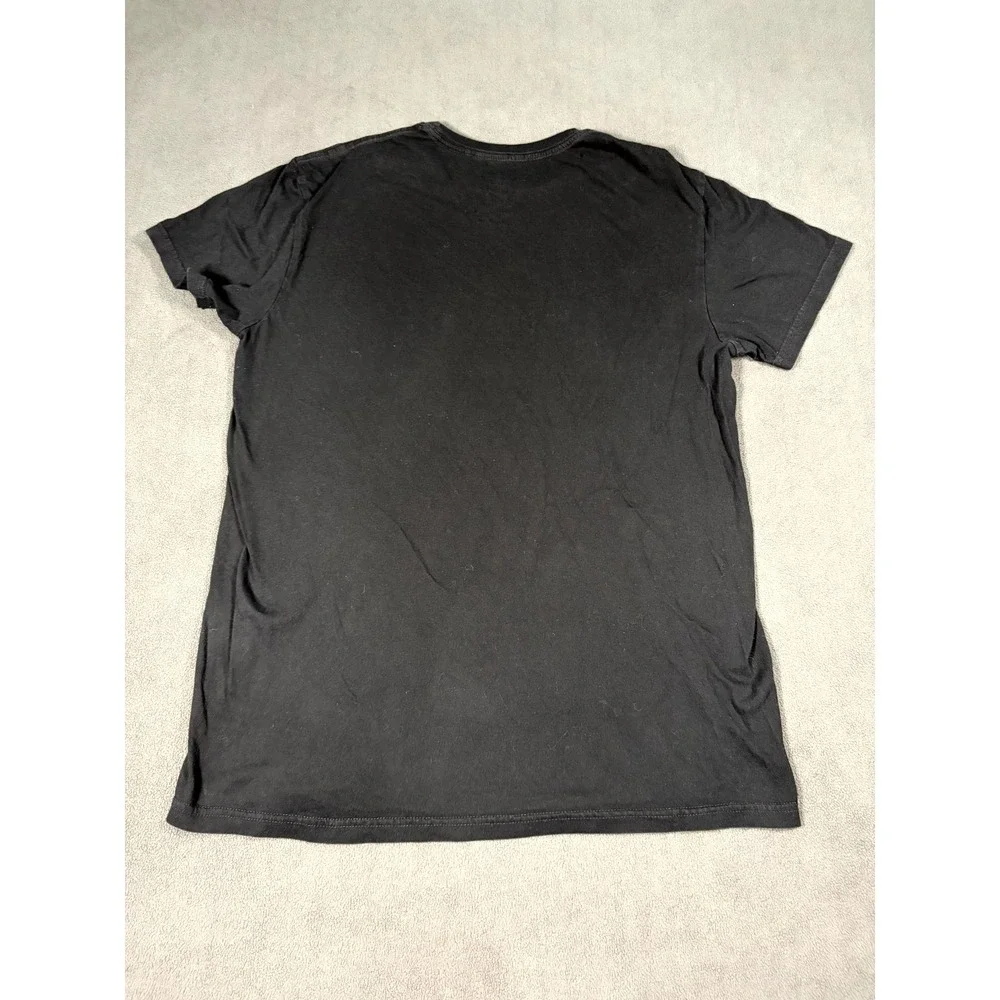 Polo Ralph Lauren T Shirt Mens Large Black Classic Fit Pony Logo Cotton Casual